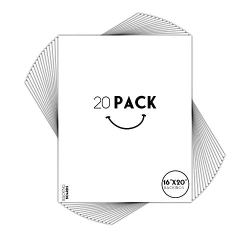 Golden State Art, Pack of 20 16x20 Backing Board