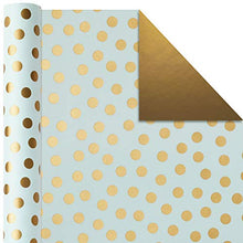 Load image into Gallery viewer, Hallmark All Occasion Reversible Wrapping Paper (Modern Metallics, Pack of 3, 120 sq. ft. ttl.) for Mothers Day, Birthdays, Bridal Showers, Baby Showers, Valentines Day and More
