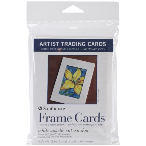 Strathmore Artist Trading Cards 2 1/2 in. x 3 1/2 in. Frame Cards Pack 6