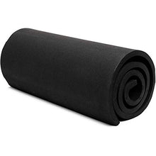 Load image into Gallery viewer, Black EVA Foam Sheets Roll, Cosplay Foam for Crafts (10mm, 13.75 x 38.5 in)

