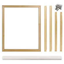 Load image into Gallery viewer, 16 x20 Inch Canvas Boards for Painting, Art Stretcher Bars,DIY Solid Wood Canvas Panels Frame,Art Blank canvases for Painting,Frames for Canvas Paintings,Easy to Build Canvas Stretching System
