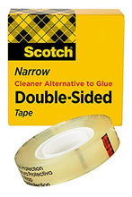 Load image into Gallery viewer, Scotch Double Sided Tape, 1/2 in x 900 in, Permanent, 1/Pack (665)
