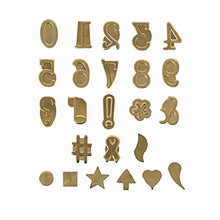 Load image into Gallery viewer, Walnut Hollow Hotstamps Number and Symbol 24 Piece Set for Branding and Personalization on Wood and Leather

