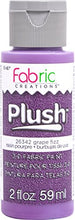 Load image into Gallery viewer, Fabric Creations 3-D Plush Fabric Paint, 2 oz, Grape Fizz
