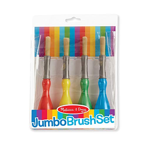 Melissa & Doug Jumbo Paint Brushes (set of 4)