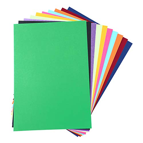 Poster Board, IMAGE 10 Assorted Colors A3 Size Railroad Board, 11.7 16.5 Inches Blank Graphic Display Board for Arts, Crafts, exhibits and Notices (Pack of 50)