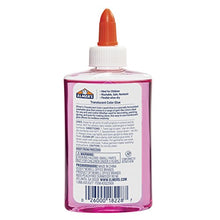 Load image into Gallery viewer, Elmer&#39;s Washable Translucent Color Glue, Pink, 5 Ounces, Great for Making Slime
