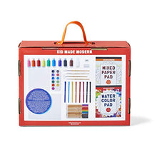 Load image into Gallery viewer, Kid Made Modern Kids Arts and Crafts Studio in A Box Set - Painting Sketching and Coloring Kit
