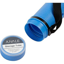 Load image into Gallery viewer, Juvale Blue Expandable Storage Tube for Posters, Blueprints, and Artwork (24 to 40 Inches)
