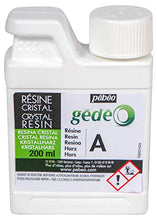 Load image into Gallery viewer, PEBEO Clear Liquid Kit-High Shine, Glossy Finish, Eco-Friendly Formula, for Casting Moulds, Table Tops, Crafting Supplies, 300 ml, Gedeo Bio Crystal Resin, Transparent
