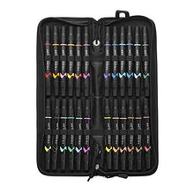 Load image into Gallery viewer, Prismacolor 1776353 Premier Double-Ended Art Markers, Fine and Brush Tip, 24-Count with Carrying Case
