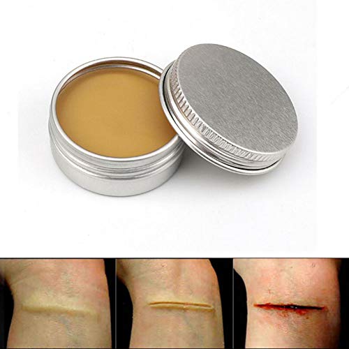 Lucoss Cosplay Makeup for Halloween, 50g Special Effects Fake Wound Skin Scar Wax Fun Themed Party Makeup