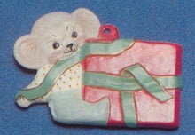 Load image into Gallery viewer, Mouse Ornaments Asst #2 Set of 6 Ready to Paint Ceramic Bisque
