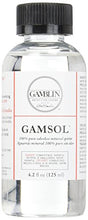 Load image into Gallery viewer, Gamblin Gamsol Odorless Mineral Spirits Bottle, 4.2oz
