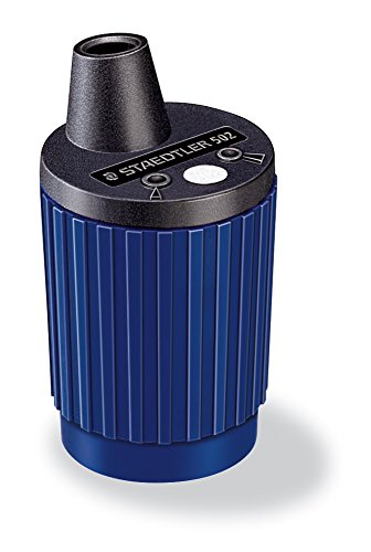 Staedtler 502 BK A6 Mars Rotary Action Lead Pointer and Tub for 2mm Leads, 502BKA6,Blue