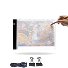 Load image into Gallery viewer, A4 Light Table，Drawing Calligraphy Practice，Light Box Tracer，LED Artists Light Box，CT Film Viewing，Professional Animation Copy Gift(A4-Rimless)
