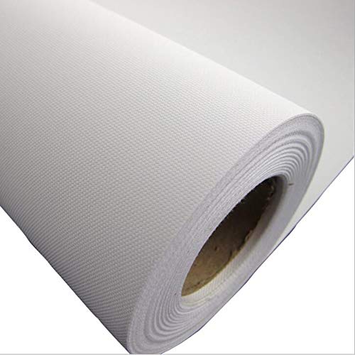 Premium Matte Polyester Canvas Roll for Wide Format Inkjet Printing，100% Polyester Canvas Roll（24 in x 98.4 Ft 1 Roll)