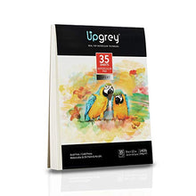 Load image into Gallery viewer, UPGREY Watercolor Paper Pads 35 Sheets Painting Paper 9&quot;x12&quot; Sketch Pads Drawing Paper Acid Free Sketchbook Watercolor Journal Cold-Pressed Double Sided for Wet &amp; Dry Media (140lb/300gsm)
