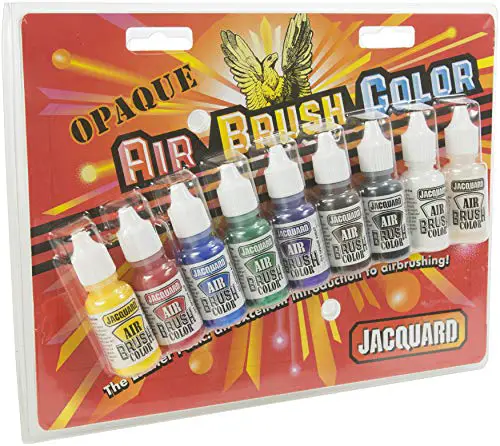 Jacquard Products Jacquard Opaque Airbrush Exciter Pack .5oz 9/Pkg
