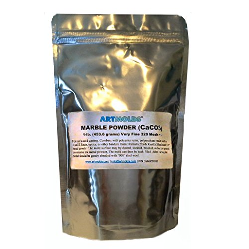 Marble Powder 325-mesh 1-lb (454 Grams)