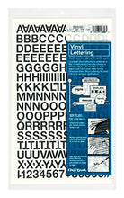 Load image into Gallery viewer, Chartpak Self-Adhesive Vinyl Capital Letters and Numbers, 1/2 Inches High, Black, 201 per Pack (01010), 1/2 Inch High
