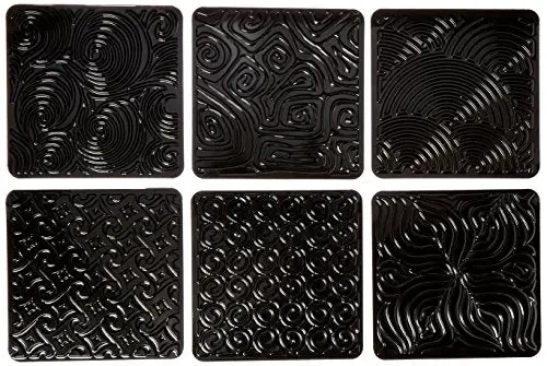 Cedar Canyon Jack Richeson Artist's Paint Sticks Rubbing Plates, 6-Pack