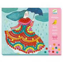 Load image into Gallery viewer, DJECO Party Dresses Sticker Mosaic Craft Kit
