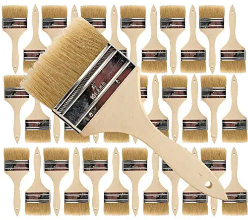 Pro Grade - Chip Paint Brushes - 36 Ea 4 Inch Chip Paint Brush