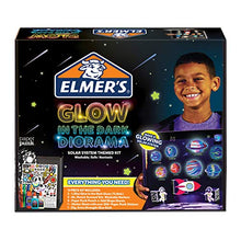 Load image into Gallery viewer, Elmer’S Glow in The Dark Diorama | Solar System Kit and Diorama Supplies, Elmer’S Glow in The Dark Glue, Mr. Sketch Scented Markers, Paper Punk Planets and Stars Sticker and Shape Sheets, 13 Count
