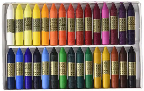 Manley 130 – Wax Crayons, Pack of 30