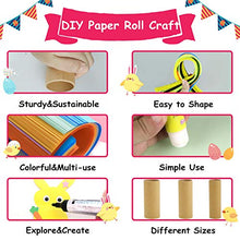Load image into Gallery viewer, Here Fashion Paper Roll Craft for Kids DIY Simple Paper Craft from A to Z Recycled Craft Rolls Cardboard Tubes for Crafts Projects Arts and Crafts Supply Kit for Kids Age 3+ Pack of 200
