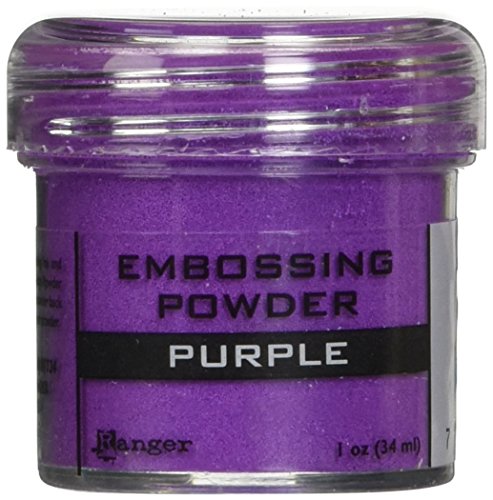 Ranger Embossing Powder, 1-Ounce Jar, Purple – glytterati