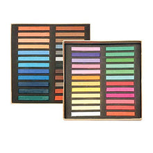 Load image into Gallery viewer, Charvin Water-Soluble Semi Hard Pastels Painting Sticks, Highly Pigmented Square Pastel Stick (2 5/16&quot; x 5/16&quot;) - Set of 48 Assorted Colors

