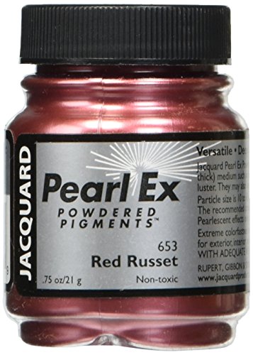 Jacquard JAC-JPX1653 Pearl Ex Powdered Pigment, 0.75 oz, Red Russet