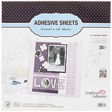 Load image into Gallery viewer, Scrapbook Adhesives by 3L 01679 12-Inch Adhesive Sheets, 25-Pack, 12 by 12, 25 Count
