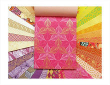 Load image into Gallery viewer, Paperhues Pink-Yellow-Brown Decorative Handmade Scrapbook Papers Collection 8.5x11&quot; Pad, 40 Sheets.
