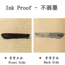Load image into Gallery viewer, KYMY Imitation Handmade Chinese/Japanese Calligraphy Paper,Sumi Paper/Xuan Paper/Rice Paper, Half Sheng Shu (Raw Ripe) Handmade Maobian Xuan Paper 高仿手工宣纸 18.8&quot;x30.7&quot;/48x78cm 70 Sheets
