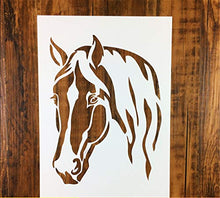 Load image into Gallery viewer, Zzooi Horse Painting Airbrush Stencil for DIY Gifts DIY Shirts DIY Kids Room Wall Painting

