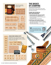 Load image into Gallery viewer, Get Started in Leather Crafting: Step-by-Step Techniques and Tips for Crafting Success (Design Originals) Beginner-Friendly Projects, Basics of Leather Preparation, Tools, Stamps, Embossing, &amp; More
