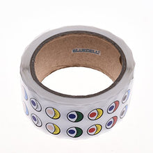 Load image into Gallery viewer, BCP Colorful Eye Sticker Labels -1000 Pair Per Roll
