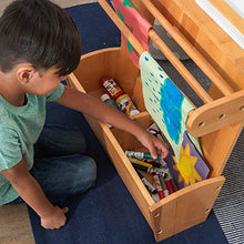 Load image into Gallery viewer, KidKraft Art Table with Drying Rack and Storage
