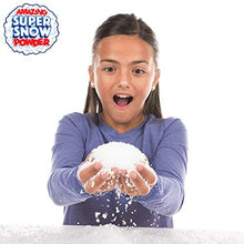 Load image into Gallery viewer, Amazing Super Snow Powder By Be Amazing! Toys - Faux Snow - Makes Over 2 Gallons Of Artificial Snow - Includes Plastic Bucket, Shovel &amp; Mess-Free Play Mat - Non-toxic Snow For Kids – Ages 4+
