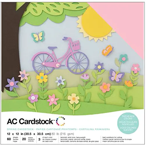 American Crafts Spring Cardstock, 12