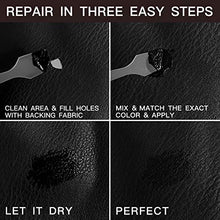 Load image into Gallery viewer, Vinyl and Leather Repair Kit for Couches | P Leather Leather Repair Paint Gel for Sofa, Jacket, Furniture, Car Seats, Purse. Perfect Color Matching for Genuine, Bonded, PU, Faux Leather
