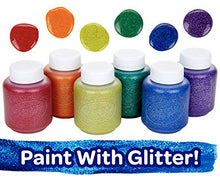 Load image into Gallery viewer, Crayola Washable Kids Paint, 12 Count, Amazon Exclusive, Gift, Assorted and Glitter
