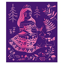 Load image into Gallery viewer, Janod Crafts – No Glue No Mess Scratch Art Princesses – Creative, Imaginative, Inventive, and Developmental Play -- STEAM Approach to Learning – Ages 5-8+, Model Number: J07893
