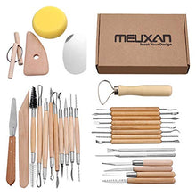 Load image into Gallery viewer, Meuxan 30PCS Pottery Tools Clay Sculpting Tool Set
