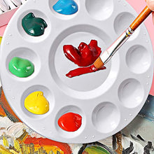 Load image into Gallery viewer, Hulameda 8ps-Paint Tray Palettes, Paint Pallet, Paint Holder, Painting Palette, Plastic Palette, Paint Tray Pallets for Kids to Painting or Have a Birthday Painting Party

