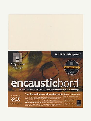 Ampersand Encausticbord 8 in. x 10 in. 1/4 in. each [PACK OF 3 ]