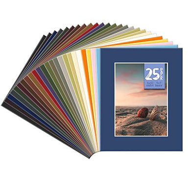 Golden State Art, Pack of 50 Black Pre-Cut 11x14 Picture Mat for 8x10 Photo  with